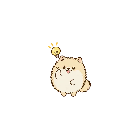 ポメラニアン ひらめき